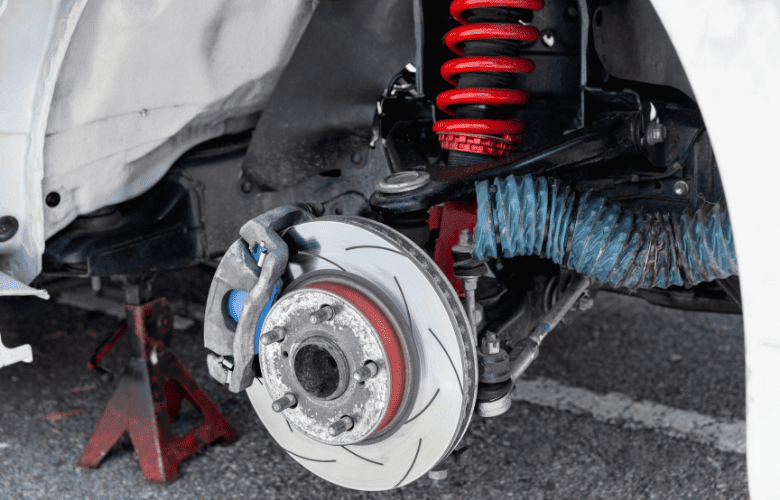 car hub close up